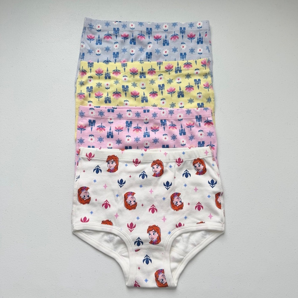 Disney x Hanna Andersson Organic Cotton Princess Unders - New - Size 140/150